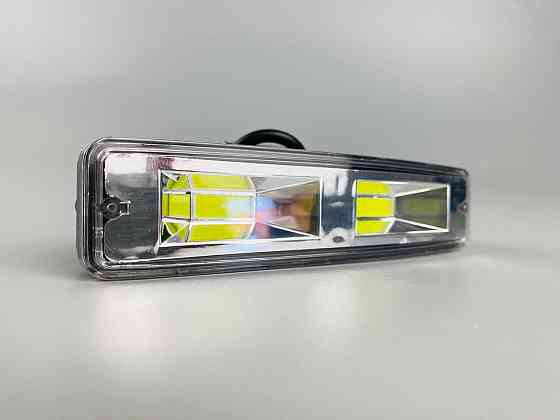 Фара LED прямокутна (chip COB) 48W 6000K (2 діода) (15см х 4см х 2.5 см) пластик Мукачево