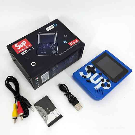 Приставка в ретростиле, Гейм бокс на 400 игр, Детские приставки, Портативная игровая консоль 400в1 PV-57 Львов