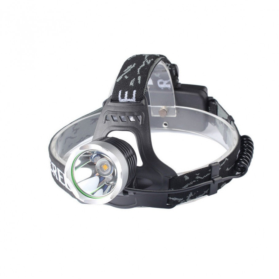 Налобный тактический аккумуляторный фонарь T6 800 люмен WT-242 дальностью 250-300м с зарядкой Каменец-Подольский - изображение 4