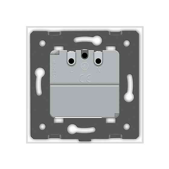 Розумна розетка ZigBee з заземленням Livolo білий (VL-FCTC16AZ-2WP) Коломыя