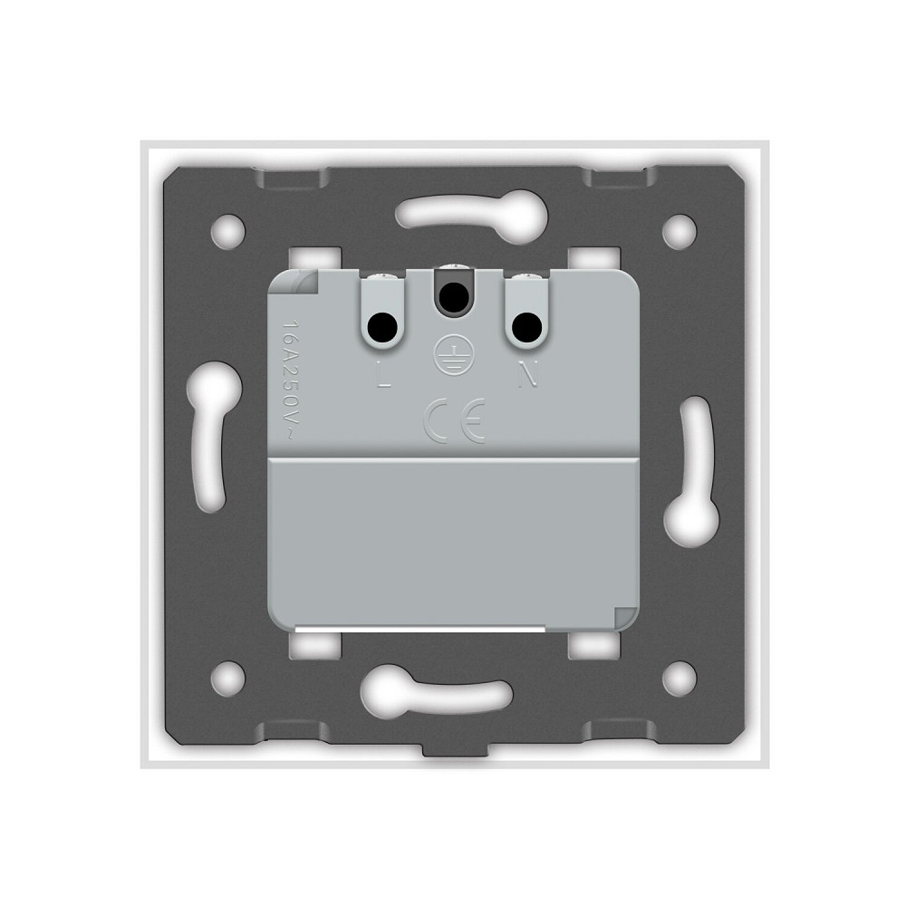 Розумна розетка ZigBee з заземленням Livolo білий (VL-FCTC16AZ-2WP) Коломия - фото 2