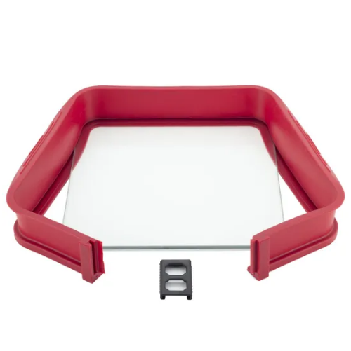 Форма для випікання 26,5*25,1*5,3см квадратна силікон/скляне дно 7759 KAMILLE Житомир - изображение 4