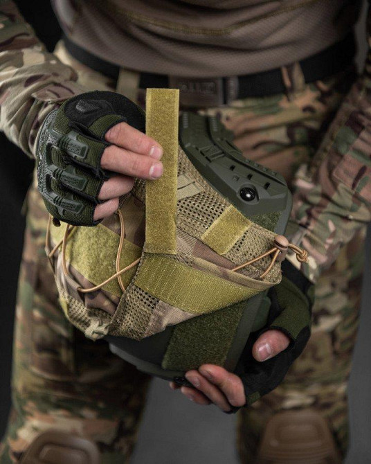 Кавер мультикам на шлему FAST  фаст открытый безухий Одесса - изображение 5