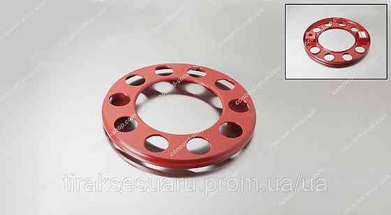 Колпак колеса передний 22,5 корона. красный металл Колпак колеса корона передний красный 22.5 (металл) Луцк