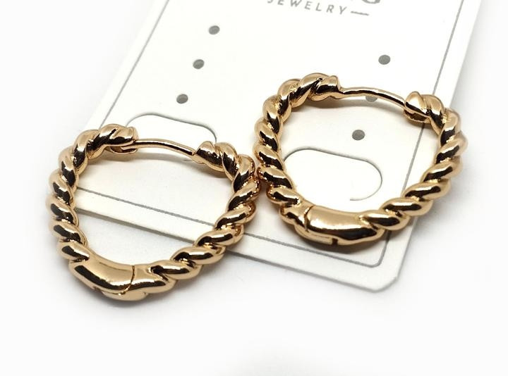 Серьги женские витые Киев - изображение 1