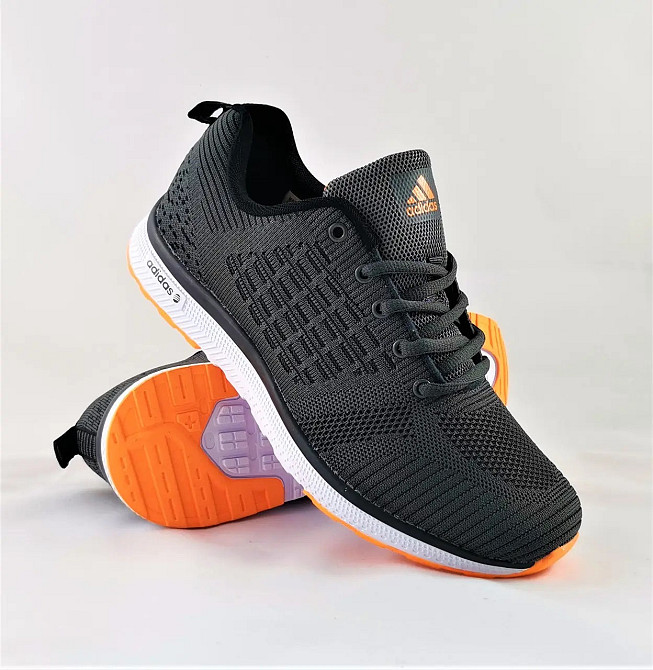 Кросівки Чоловічі Adidas Runner Boost Сірі Адідас (розміри: 42) Відео Огляд Дніпро - фото 2