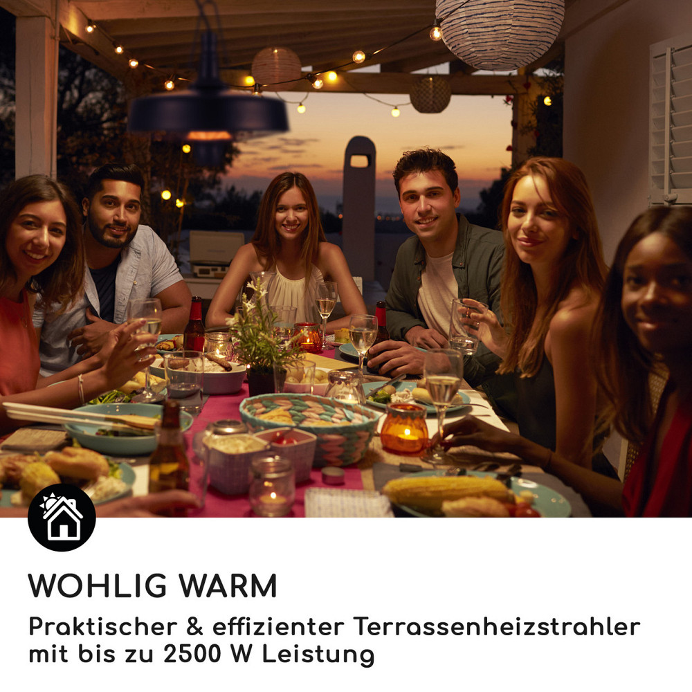 Інфрачервоний нагрівач Camden Heat 1000/2500 Вт IP24 стельовий монтаж (Німеччина, читати опис) Рівне - фото 8