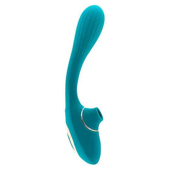 Вібратор S Pleasures Dual Suction - Turquoise Sex Aura Київ