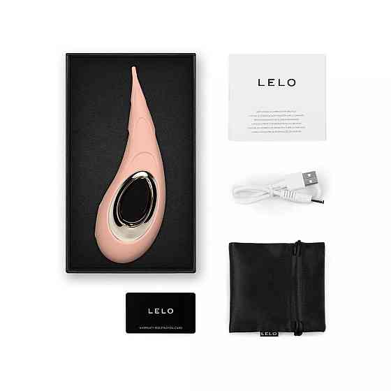 Кліторальний вібратор LELO DOT Cruise Peach Please, точкова стимуляція, технологія Infinite Loop Sex Aura Київ