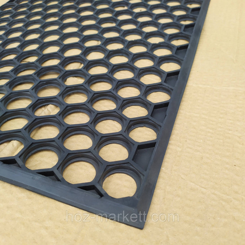 Коврик 40 см х 60 см резиновый соты  килим Харьков - изображение 6