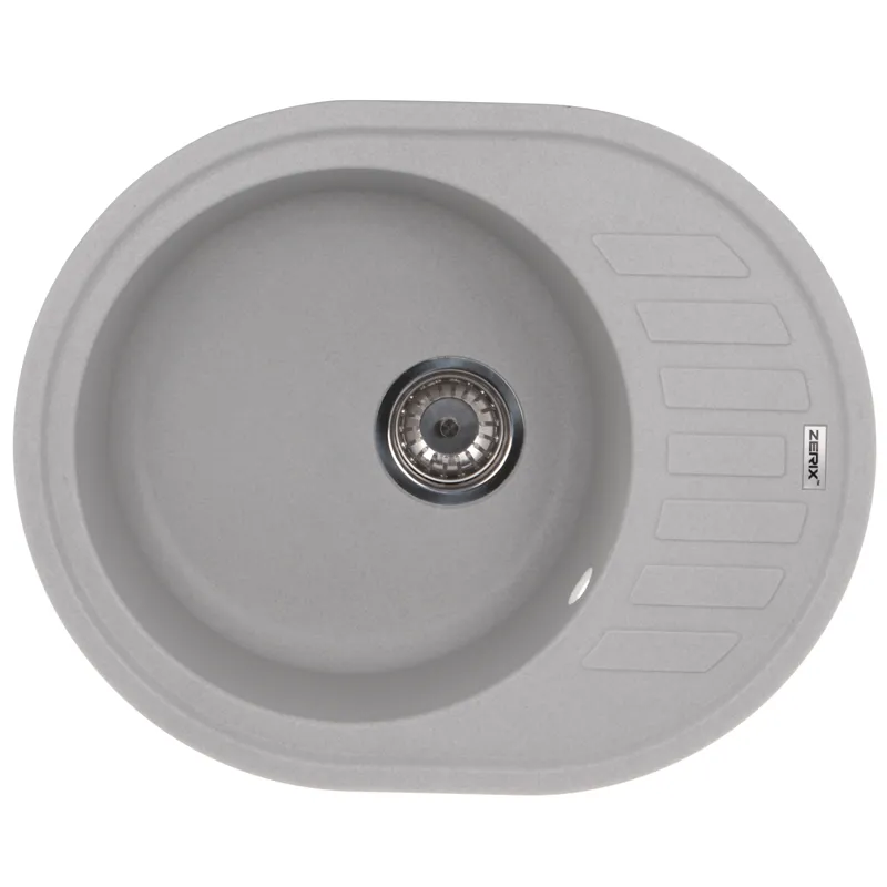 Мийка кухонна Zerix ZS-6250R-09 Сіра   ( ZX4551 ) 23931 Харьков - изображение 1