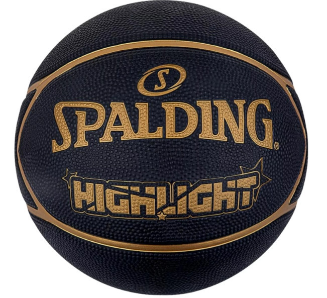 84355Z М'яч баскетбольний Spalding Highlight  р.7 Вишнёвое - изображение 1