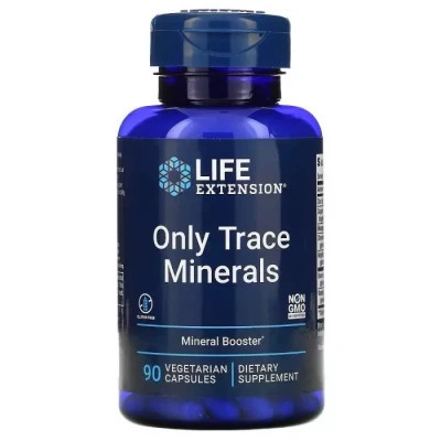 Мінерали Life Extension Мінерали, Only Trace Minerals, 90 вегетаріанських капсул (LEX-13289) Вінниця - фото 1