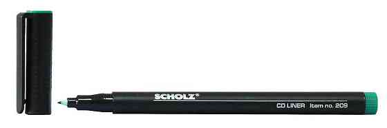 Маркер для CD/DVD "Scholz" 209 зелений, шт Київ