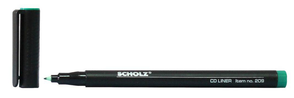 Маркер для CD/DVD "Scholz" 209 зелений, шт Київ - фото 1