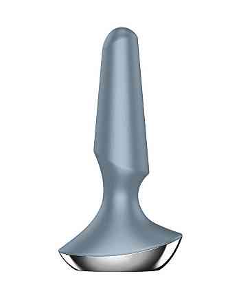 Анальна смарт-вібропробка Satisfyer Plug-ilicious 2 Ice Blue Sex Aura Київ