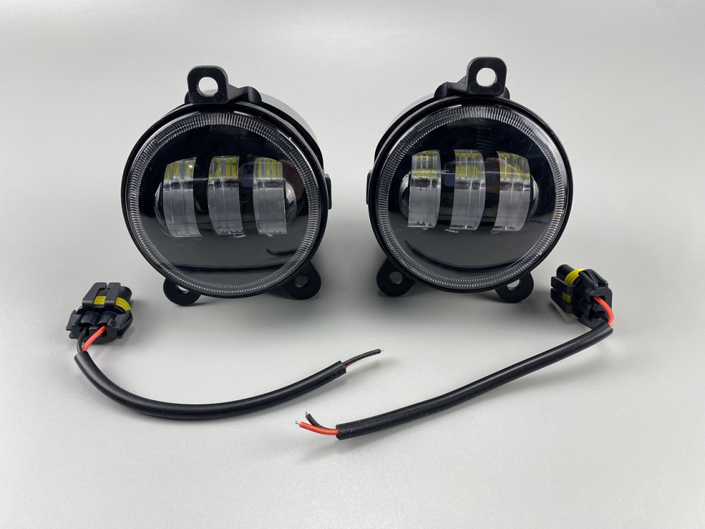 Фари LED протитуманні 35W 3,5  дюйм 3000LM 6500K 12/24/80V, фари автомобільні для додаткового світла Мукачево - фото 7