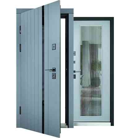 Входная дверь Abwehr Megapolis MG3 Selena 583/544 Асфальт + Серый шифер 860*2050 мм Входная дверь с зеркалом Киев