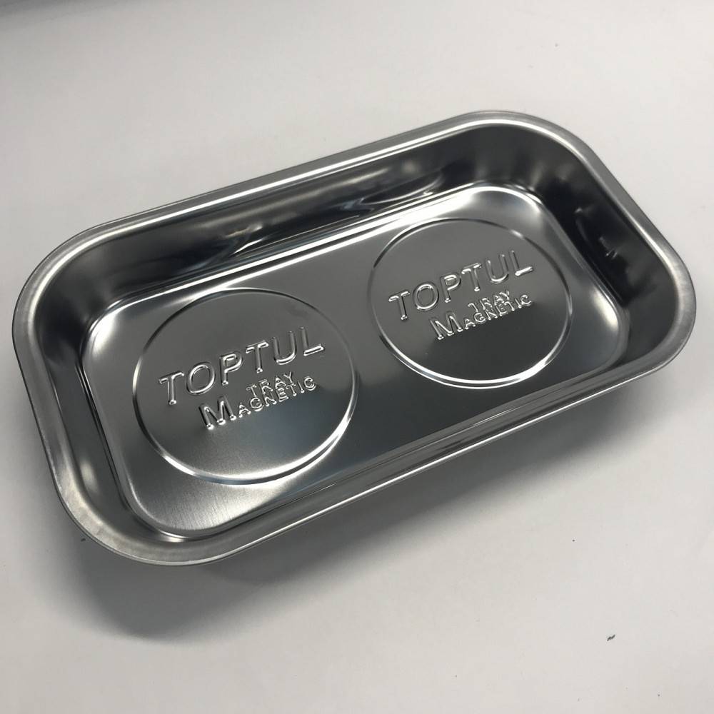 Піддон магнітний прямокутний TOPTUL 240x140x42 мм JJAF2414 Одеса - фото 3