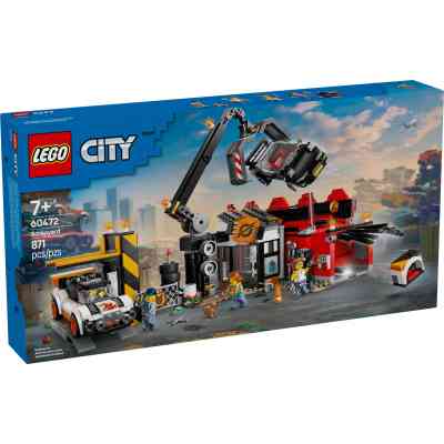Конструктор LEGO City Звалище з автомобілями (60472) Вінниця
