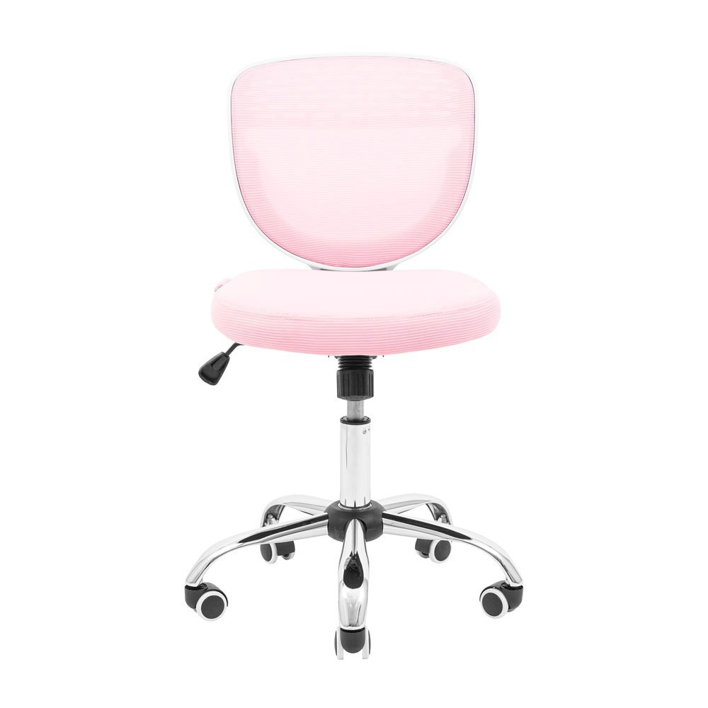 Офисное кресло руководителя Leo Хром M1 Tilt Розовый Киев - изображение 2