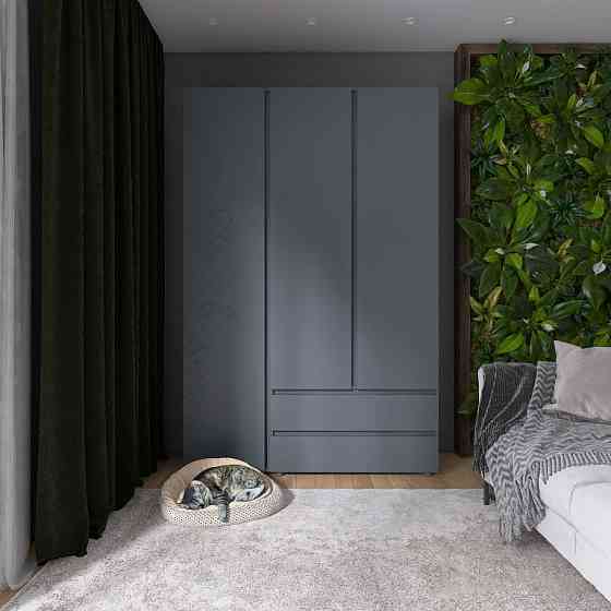 Шафа тридверна Еверест ШЛ-3 Лайт Графіт (DTM-4913) Львів