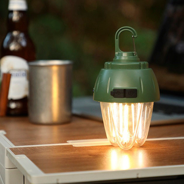 Фонарь кемпинг вольфрамовая лампа на солнечной батарее 899-SMD(RGB)+COB HN-60 Киев - изображение 5