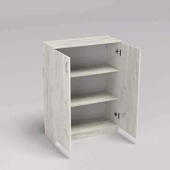 Тумба офисная ОСМ-2, Дуб Крафт Білий, 800/320/1080 Львов