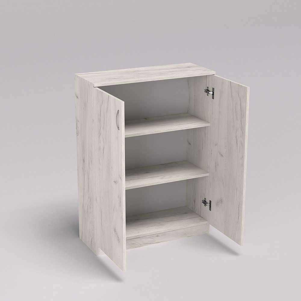 Тумба офисная ОСМ-2, Дуб Крафт Білий, 800/320/1080 Львов - изображение 3