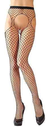Колготки - 2530155 Cottelli Collection Sex Tights S-L Sex Aura Київ