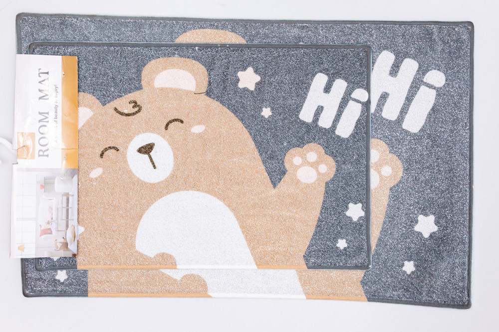 Набір килимків у дитячу кімнату 2 штуки 80*50 см/60*40 см HP-47-7 Київ - фото 1