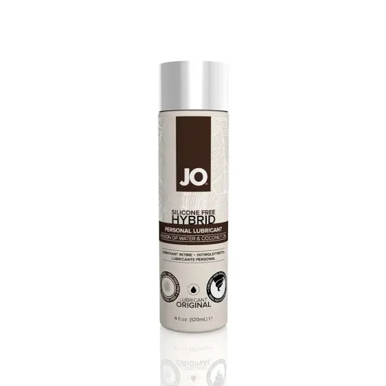 Крем-змазка з кокосовою олією System JO Silicone Free Hybrid ORIGINAL (120 мл) біла Львів