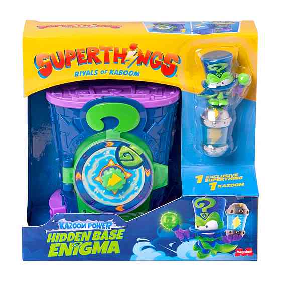 Ігровий набір SuperThings серії Kazoom Power - Прихована база Енігма Дніпро