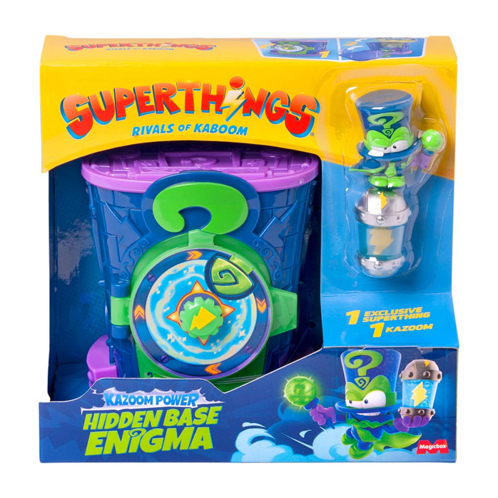 Ігровий набір SuperThings серії Kazoom Power - Прихована база Енігма Дніпро - фото 1