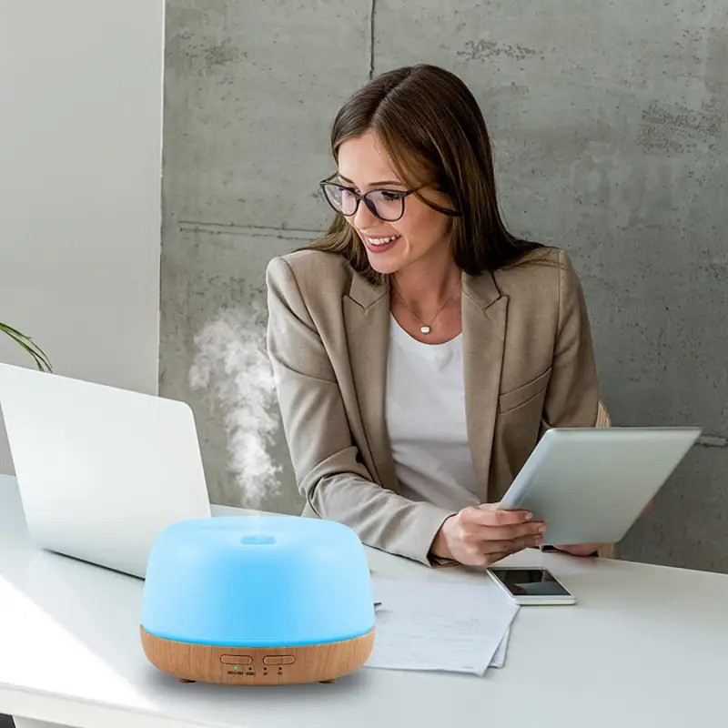 Аромадифузор с увлажнителем воздуха 3-в-1 Doctor-101 Neroli. Увлажнитель воздуха с ночником и диммированием, 1 Днепр - изображение 3