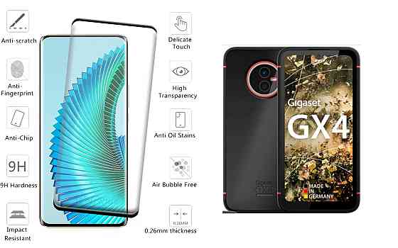 Защитное стекло HyperGlass Pro для Gigaset GX4 – максимальная чувствительность и защита Киев