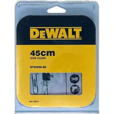 Ланцюг DeWALT 3/8&quot;, 1.3 мм, 62 ланки, довжина ланцюга 18&quot;/45 см (DT20688) Вінниця