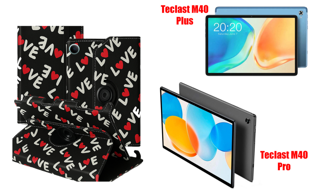Чохол Spinner360 для планшета Teclast M40 Plus, M40 Pro, колір Art-Premium Київ - фото 1
