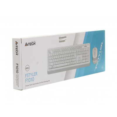 Комплект A4Tech F1010 White Вінниця - фото 6