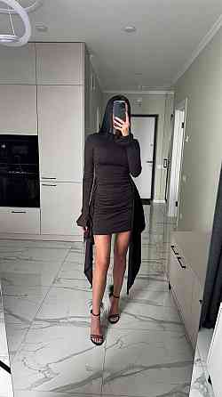 Жіноча елегантна романтична мініплаття з мікродайвінгу Шоколад, 44/46 Одеса