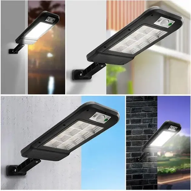 Уличный фонарь на столб Solar sensor light BK-120-8COB-B с датчиком движения и солнечной панелью Коломия - фото 3
