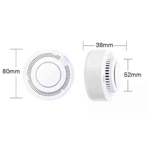 Датчик дыма беспроводной для умного дома Wi-Fi, сигнализация 85дБ, Tuya YG400A Вінниця