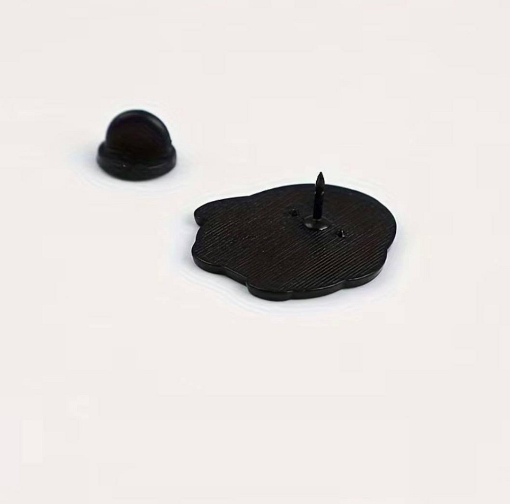 Значок брошка качка з ножем емаль пін жовтий аксесуар на одяг рюкзак Київ - фото 4