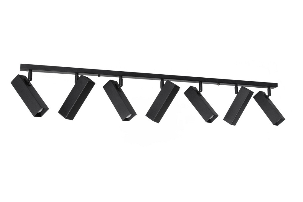 Светильник на планке с поворотними плафонами 7 -Е27 Verona SQ 1750-7 Киев - изображение 1