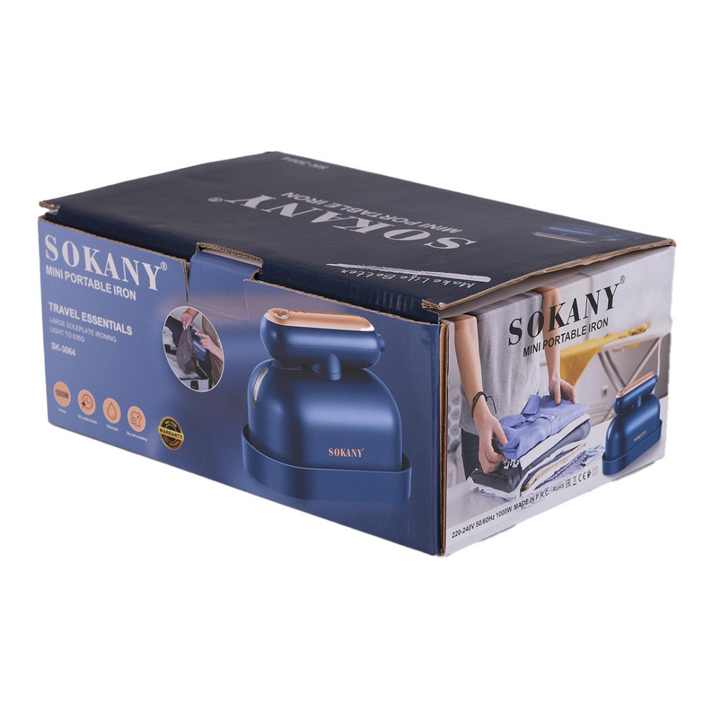 Пароварка Sokany SK3064NB 1000W синя Київ - фото 3