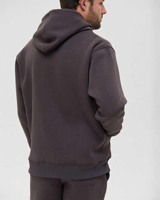 Чоловічий теплий костюм зі штанами та капюшоном — Байка тринитка Tom John 93424 L Київ - фото 6