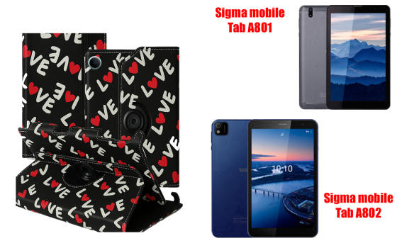 Чохол Spinner360 для планшета Sigma mobile Tab A102, A103, A104, колір Art-Premium Київ