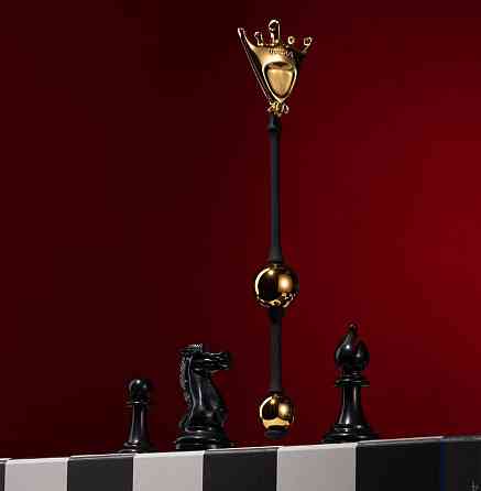 Вагинальные шарики Королева (Ферзь) из коллекции ,,Шахматы,, UPKO The Chess Collection-Queen Sex Aura Киев