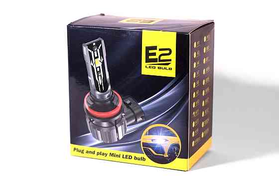 Комплект світлодіодних ламп StarLight E2 HB4 (9006) 9-18V 36W P22d chip 3570 6500K Харків