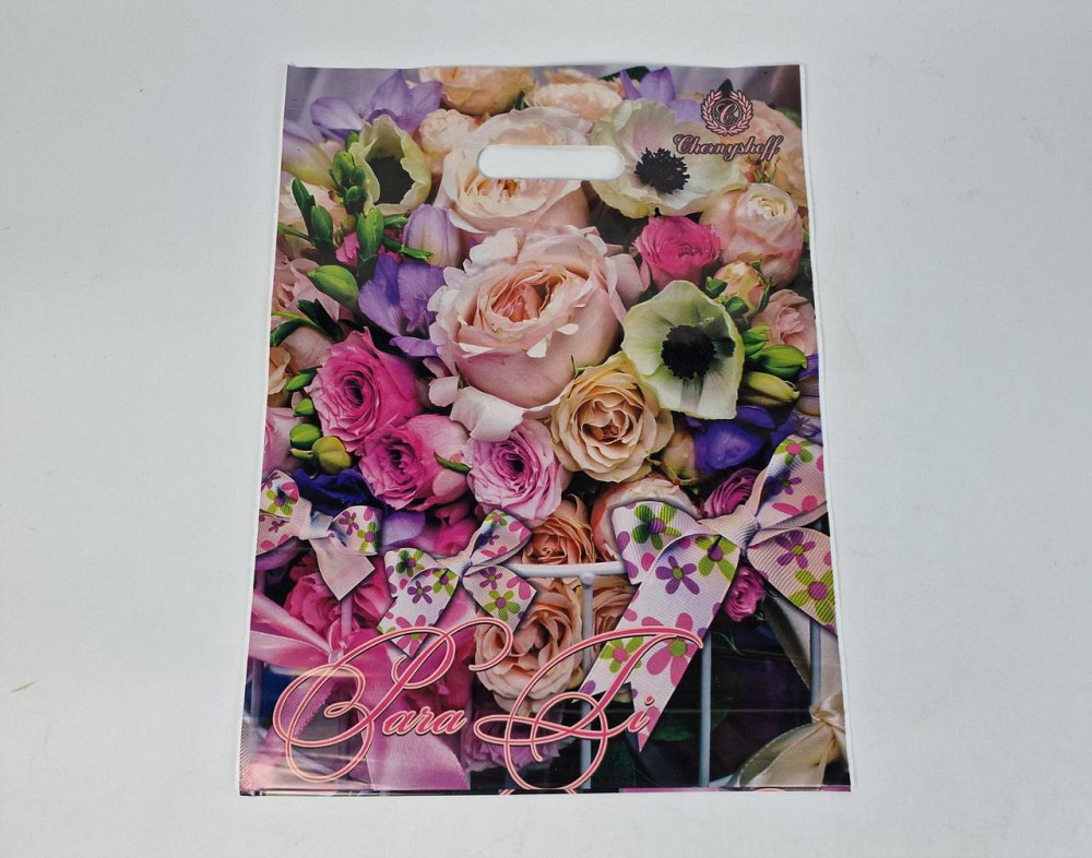 Пакети з вирубний ручкою (29х37"Квіткове асорті "Ренпако (50 шт) Харків - фото 1